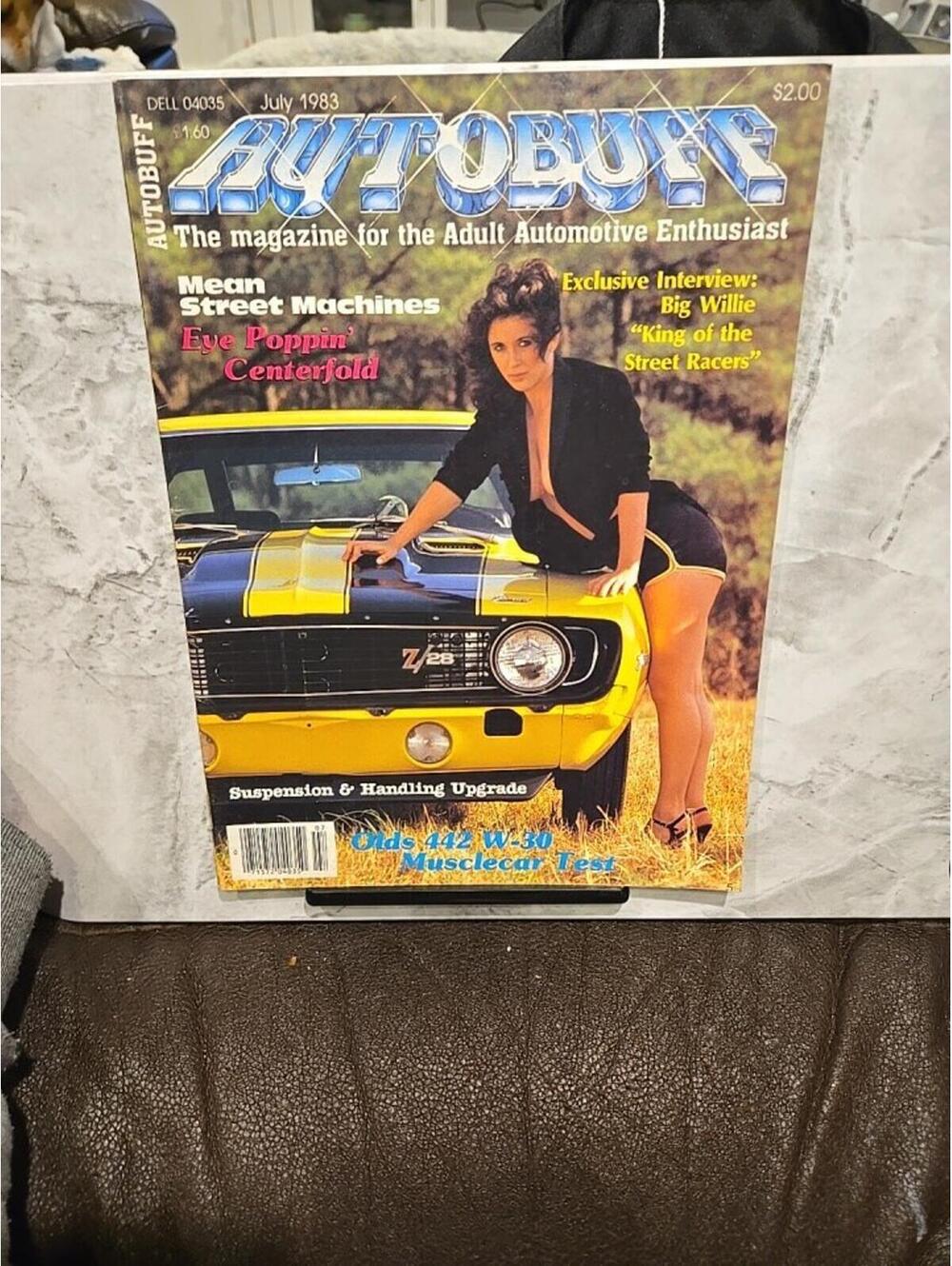 Autobuff Magazine July 1983 - Mean Street Machines / Big Willie "King of the Str